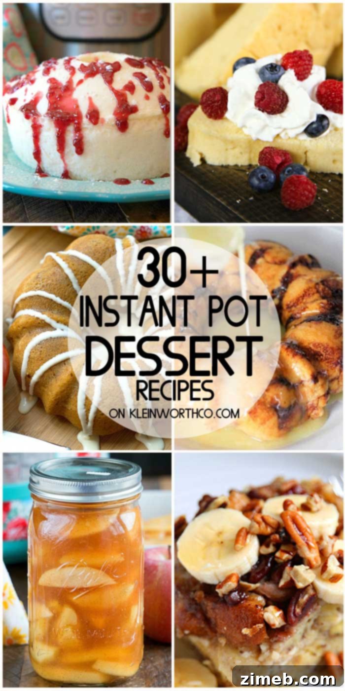 Instant Pot Sweet Delights 2 Instant Pot Dessert Recipes