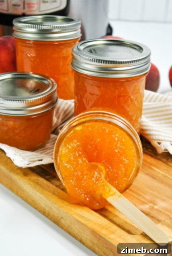 Instant Pot Sweet Delights 27 Peach Jam