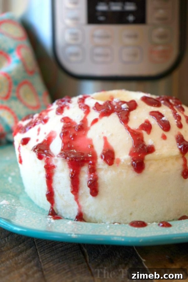 Instant Pot Sweet Delights 16 Instant Pot Angel Food Cake