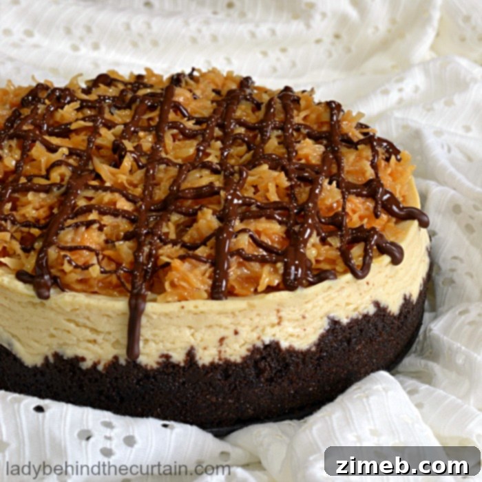 Instant Pot Sweet Delights 9 Instant Pot Samoa Cheesecake