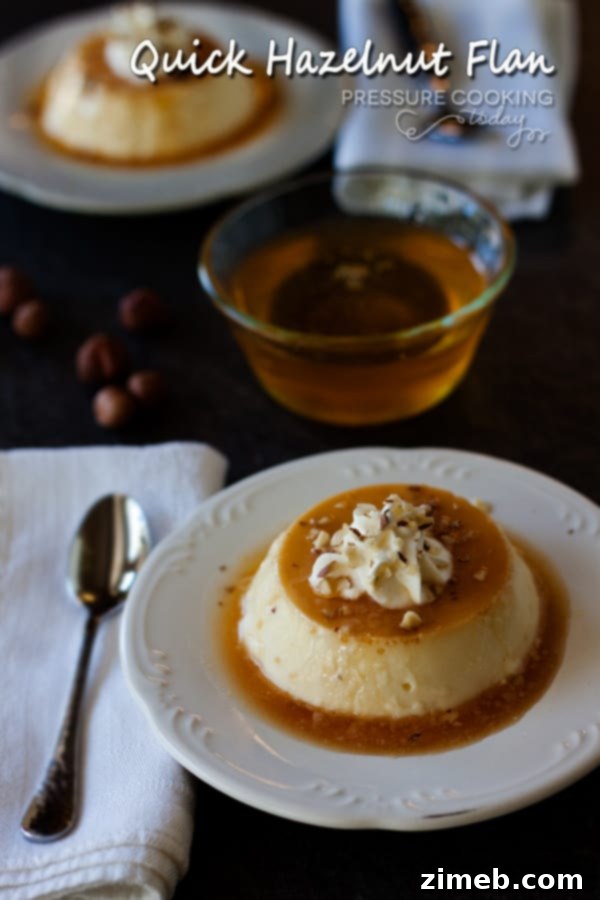 Instant Pot Sweet Delights 13 Quick and Easy Hazelnut Flan