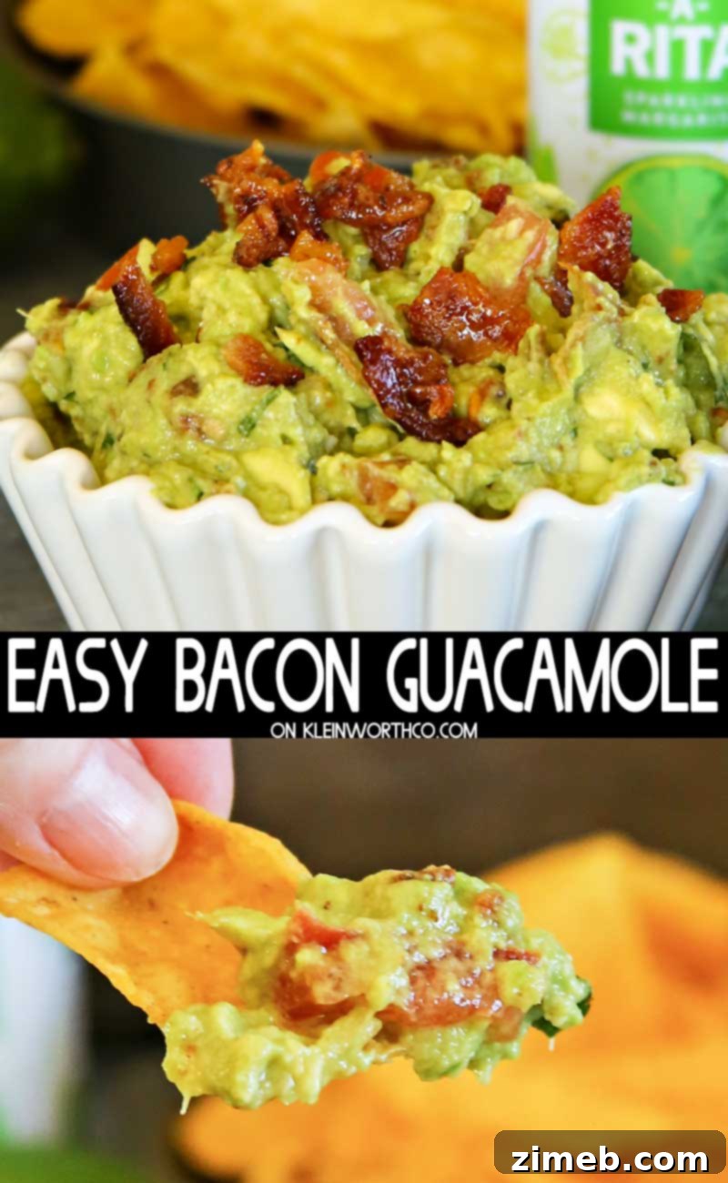 Effortless Bacon Guacamole 2 Easy Bacon Guacamole - The ultimate game day snack
