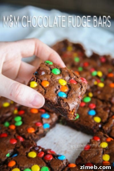 Chocolate Chip Cookie Cheesecake Delights 10 M&M Chocolate Fudge Bars