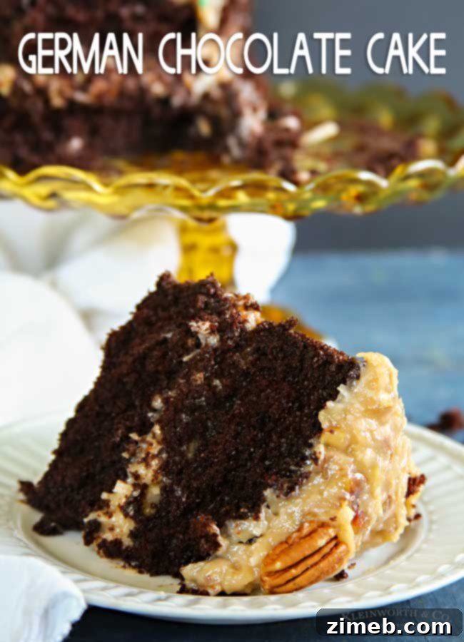 German Chocolate Cake Perfection 11 Whole Best German Chocolate Cake ready to be served