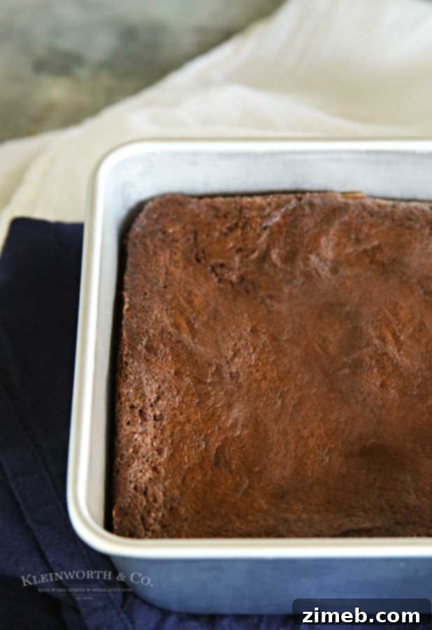 Fudgy Air Fryer Brownies 6 Air Fryer Brownies recipe card image