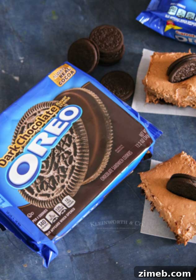 Decadent No-Bake Dark Chocolate OREO Brownie Bottom Cheesecake 5 No-Bake Dark Chocolate OREO Brownie Bottom Cheesecake recipe