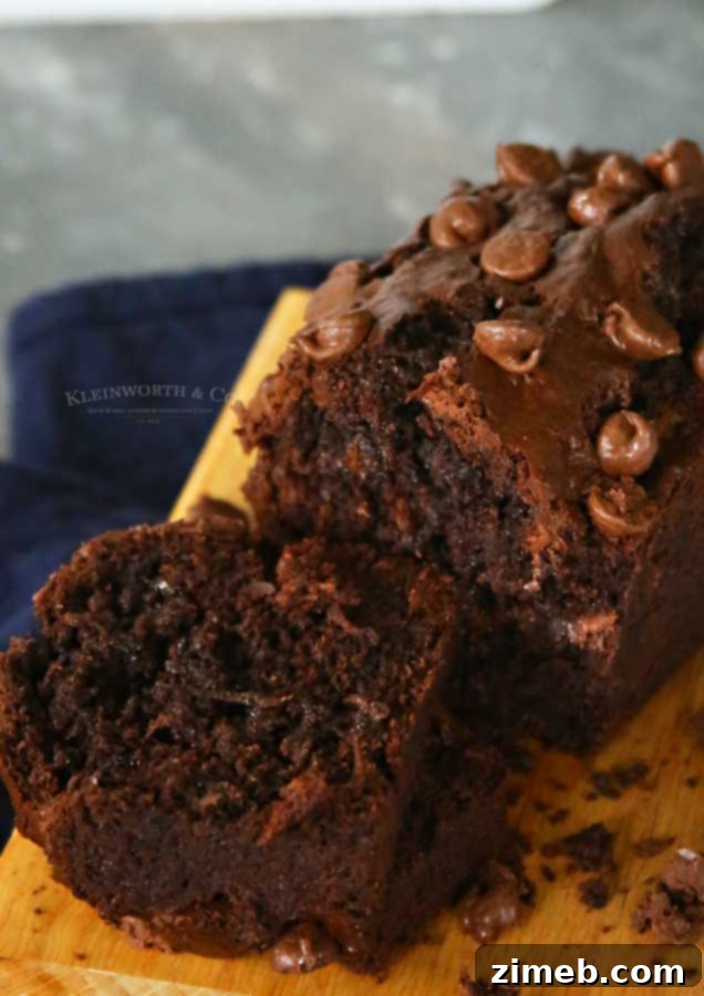 How to make Air Fryer Chocolate Zucchini Bread steps