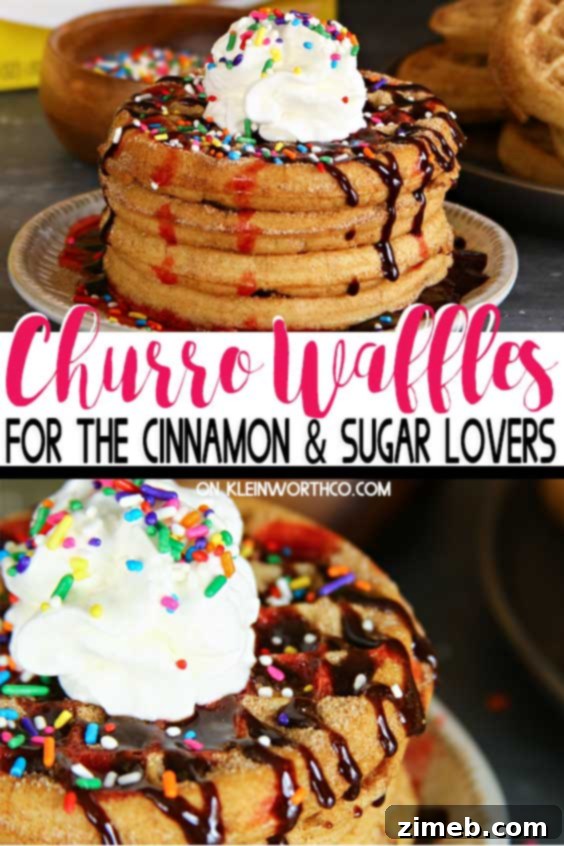 Effortless Cinnamon Sugar Waffles 2 Easy Churro Waffles