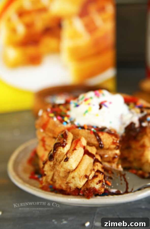 Effortless Cinnamon Sugar Waffles 7 how to make Easy Churro Waffles