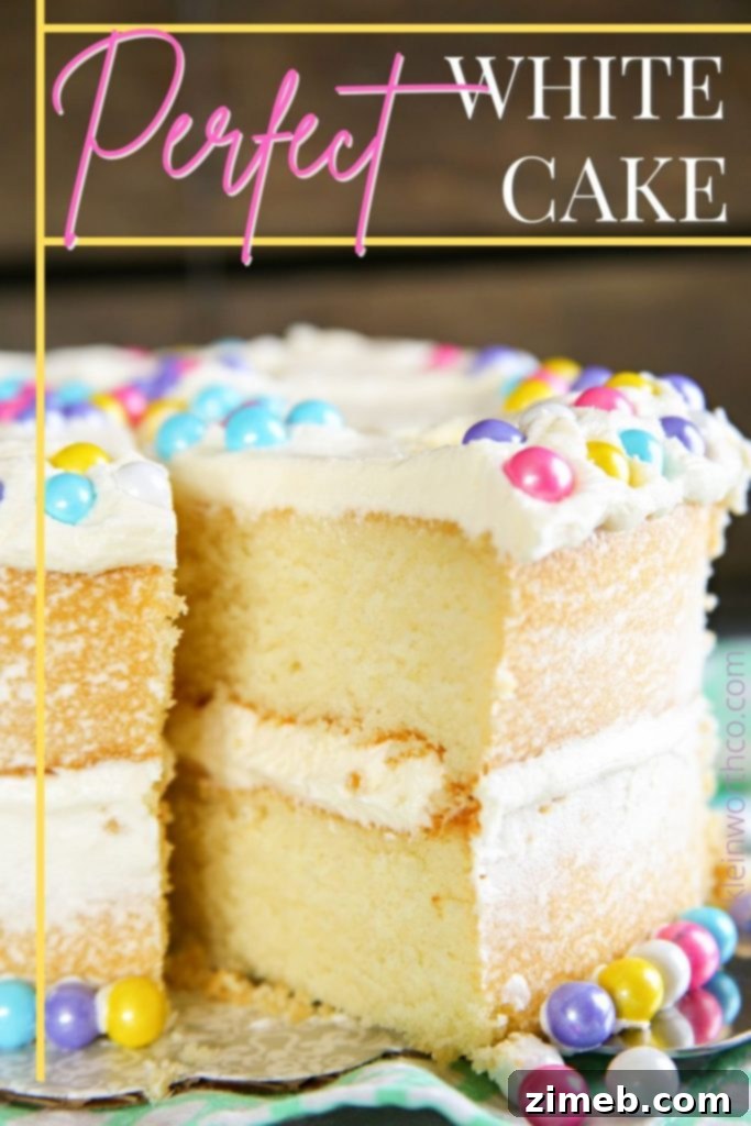 Classic White Cake Perfection 5 Best White Cake Recipe