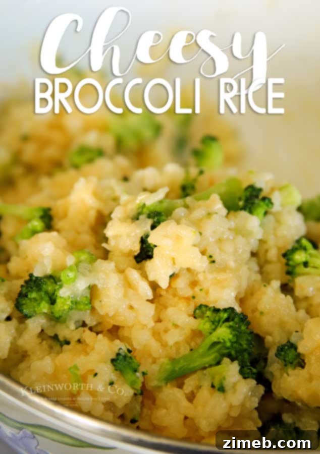 Cheesy Broccoli Rice