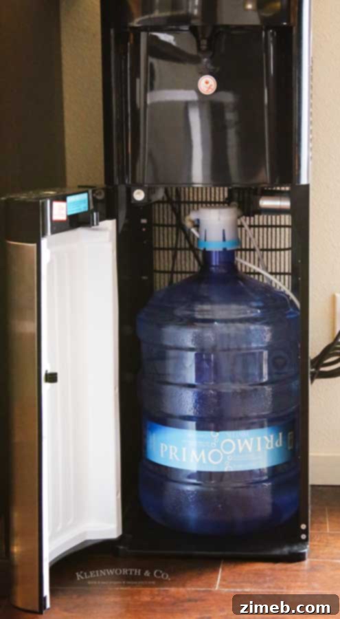 Loading the bottle - How to Stay Hydrated