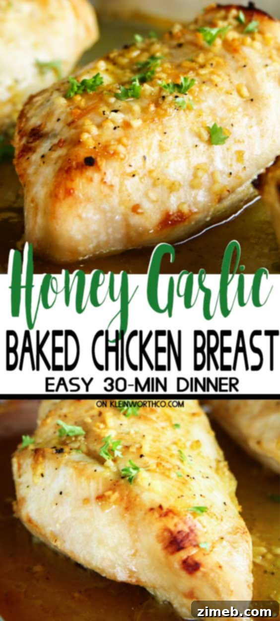 Sweet and Sticky Honey Garlic Chicken 2 Delicious Baked Honey Garlic Chicken for a quick weeknight meal