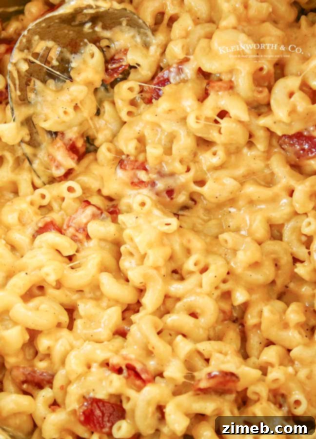 Instant Pot Bacon Mac Bliss 3 Creamy Instant Pot Bacon Mac and Cheese Recipe