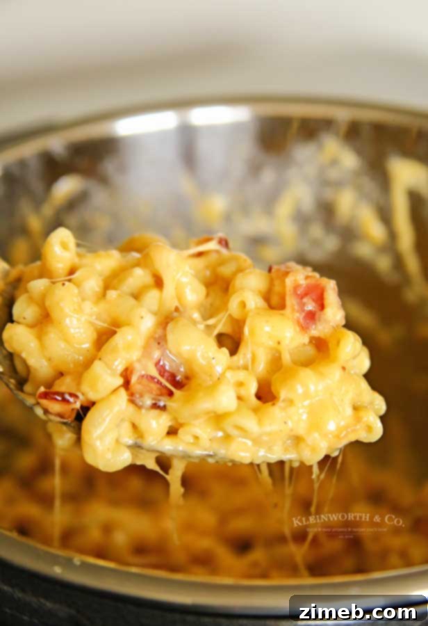 Instant Pot Bacon Mac Bliss 5 Pressure Cooker Recipe: Instant Pot Bacon Mac and Cheese