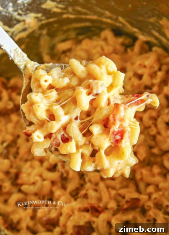 Instant Pot Bacon Mac Bliss 6 How to make Instant Pot Bacon Mac and Cheese