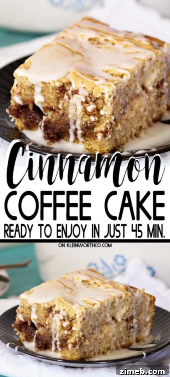 Cinnamon Coffee Cake