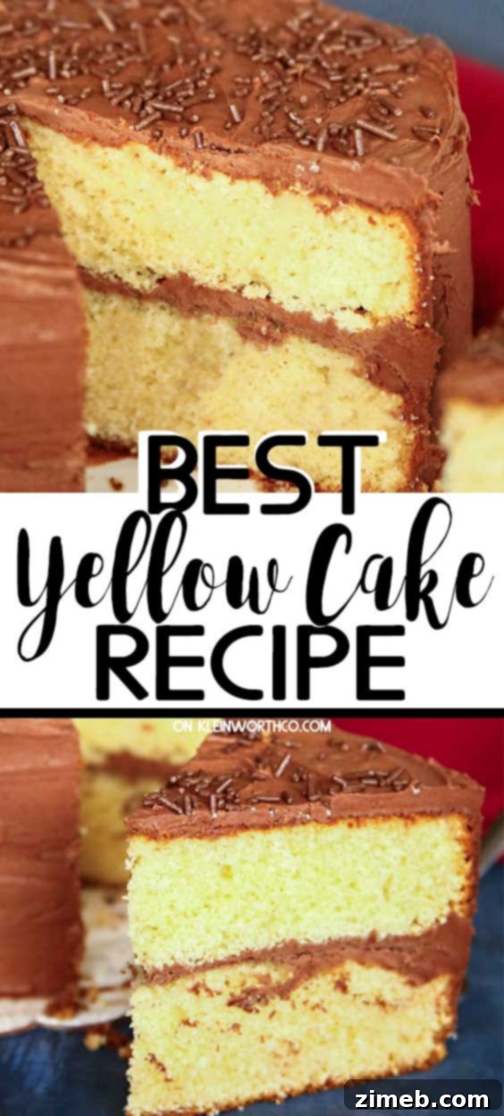 Perfect Yellow Cake 2 Best Yellow Cake Recipe: A perfectly moist and delicious classic yellow cake, ideal for birthdays and parties.