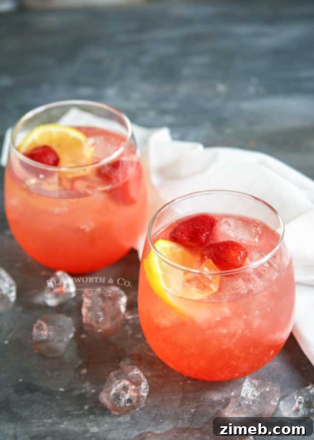 Sun-Kissed Peach Strawberry Lemonade 3 Best homemade Peach Strawberry Lemonade recipe
