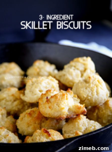 Crafting Classic French Bread 17 3-Ingredient Skillet Biscuits