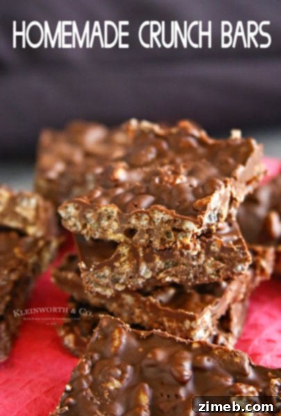 Homemade Crunch Bars