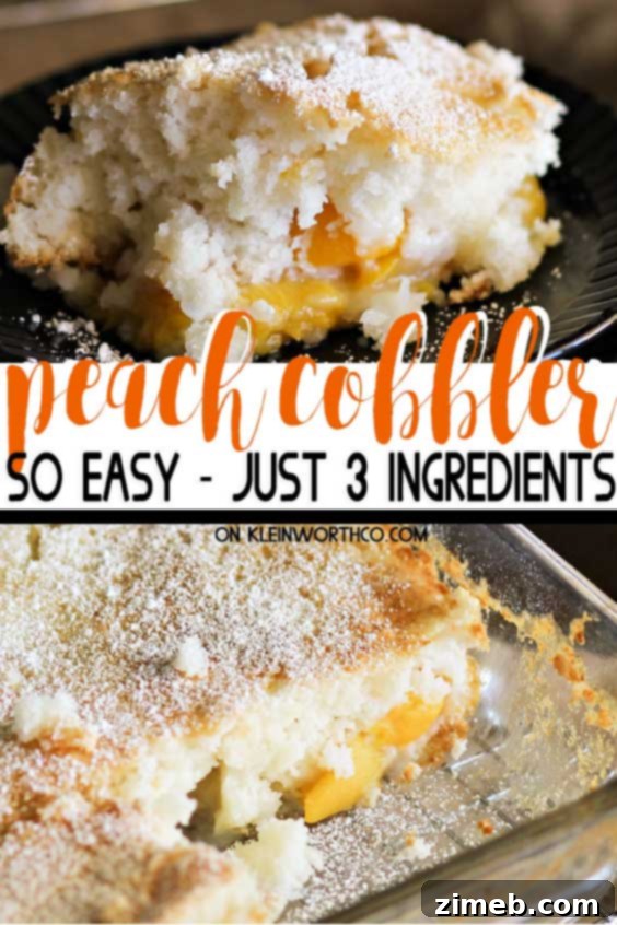 Simple Peach Cobbler 2 Easy Peach Cobbler Recipe
