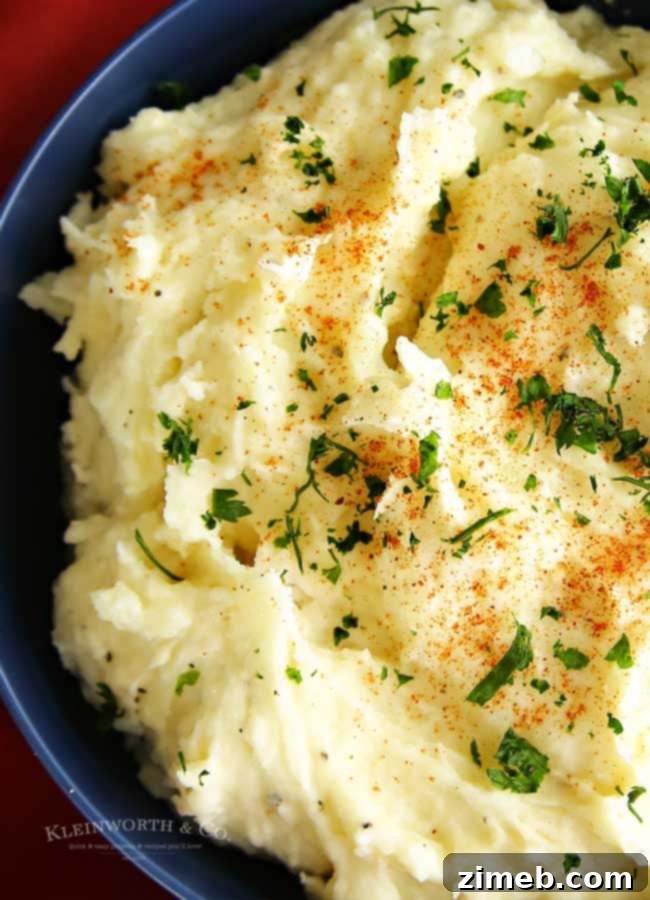 Garlicky Potato Perfection 7 Holiday recipe - Garlic Mashed Potatoes, a festive and comforting dish