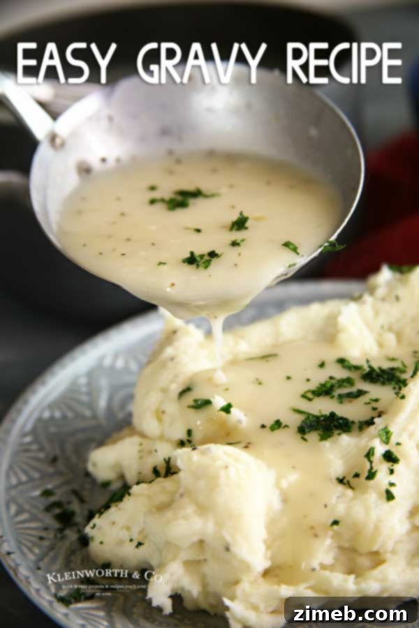 Perfectly smooth and flavorful easy gravy recipe