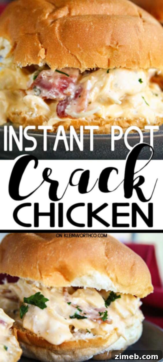 The Ultimate Instant Pot Crack Chicken 2 Instant Pot Crack Chicken