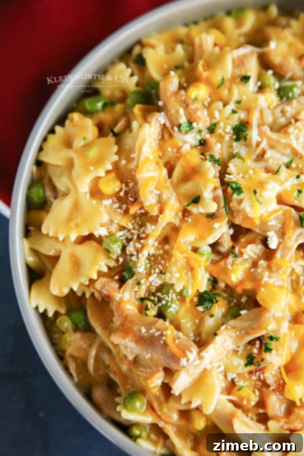 Ultimate Instant Pot Chicken Noodle Casserole 5 How to make Instant Pot Chicken Noodle Casserole - a step-by-step guide