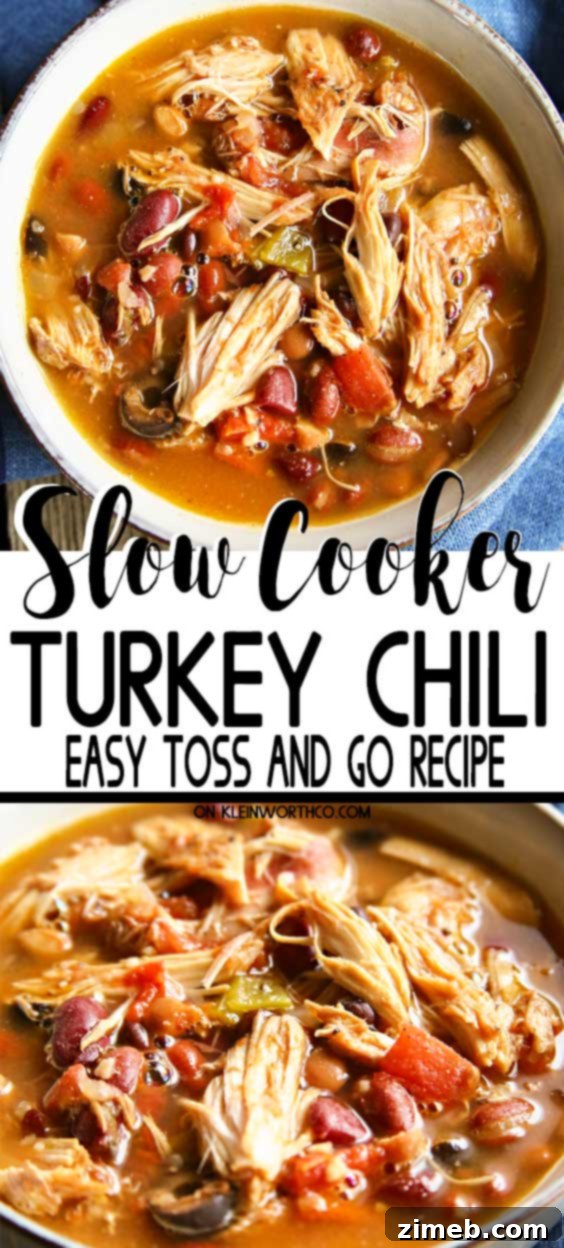 Turkey Chili for Slow Cooker Instant Pot and Stovetop 2 Delicious Slow Cooker Turkey Chili Recipe for Fall