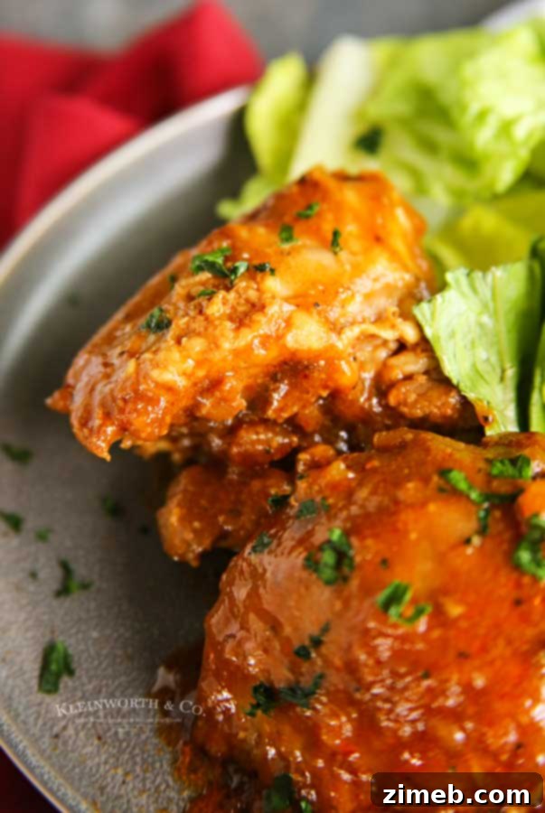 Sticky Instant Pot BBQ Chicken Thighs 5 multi cooker - Instant Pot BBQ Chicken Thighs