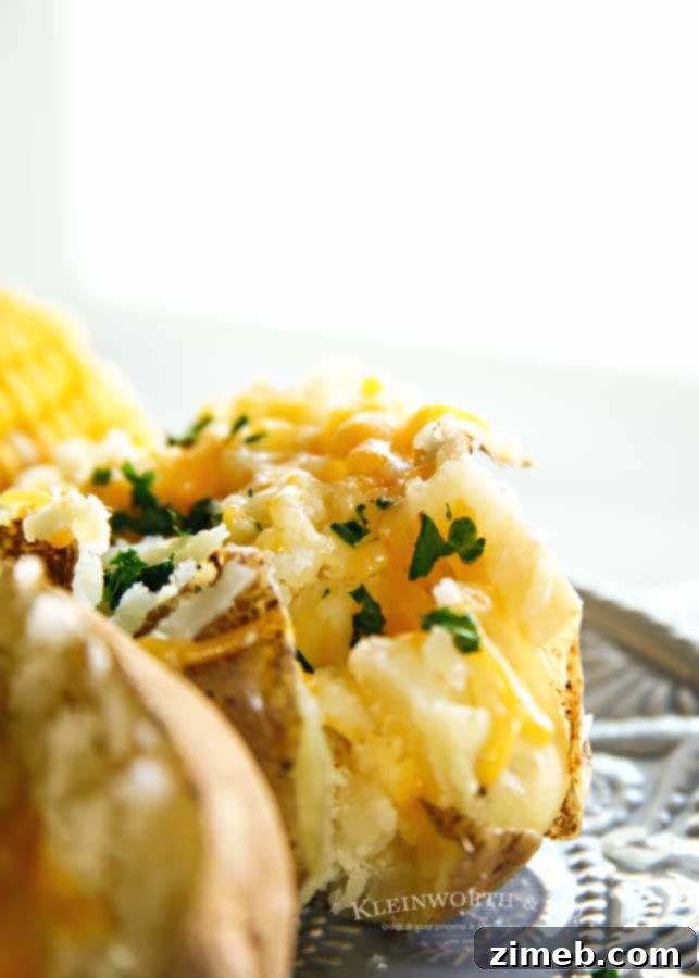 Fluffy Instant Pot Baked Potatoes 3 Side dish perfection: Fluffy Instant Pot Baked Potatoes