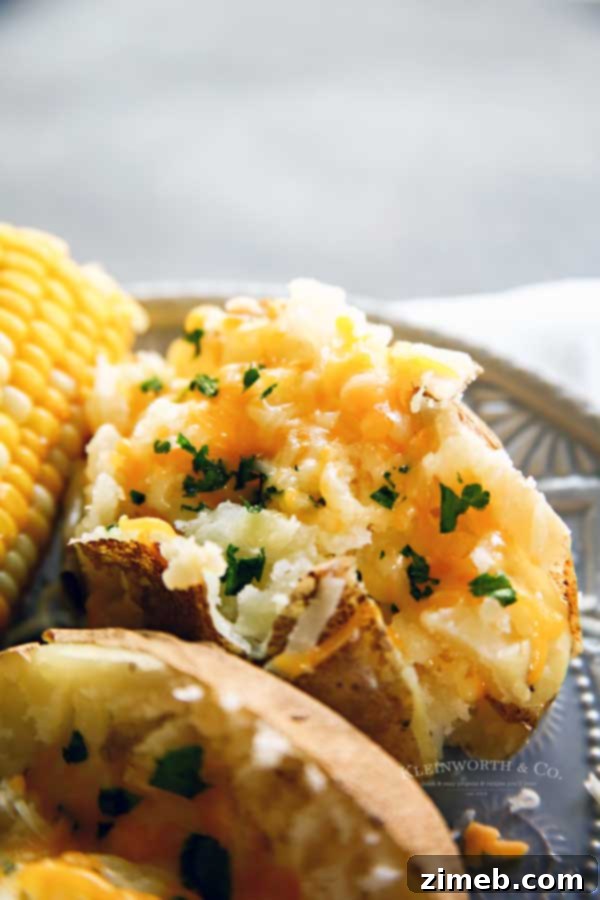 Fluffy Instant Pot Baked Potatoes 5 Pressure cooker baked potatoes: A time-saving kitchen hack