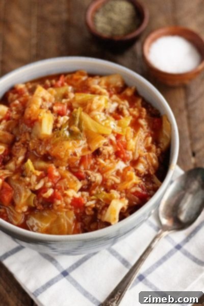 Effortless Instant Pot Meals 39 Comforting Instant Pot Stuffed Cabbage Soup, a hearty meal