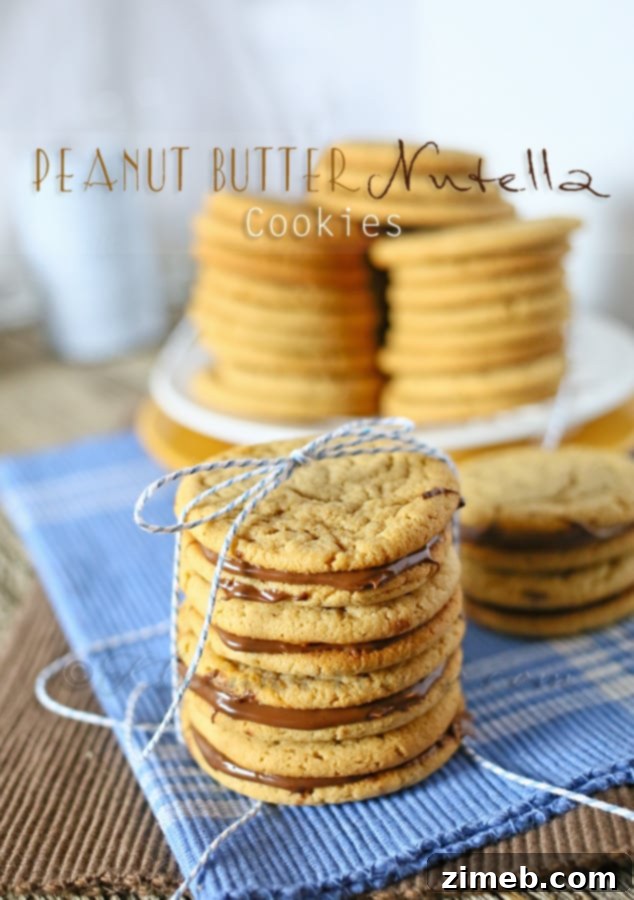 Ultimate Nutella Brownies 11 Peanut Butter Nutella Cookies