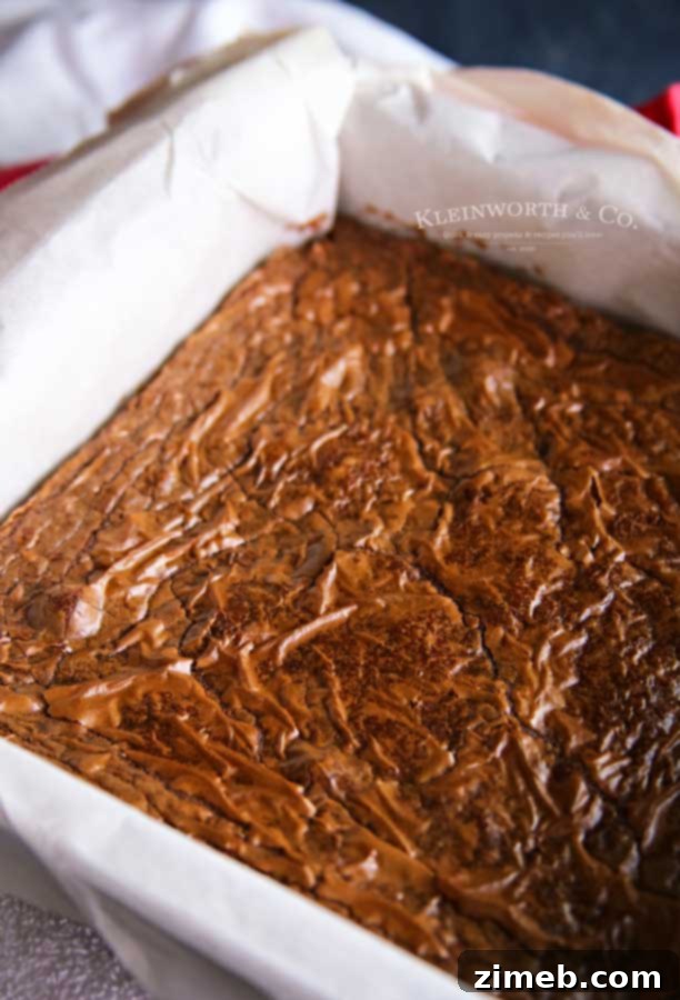 Ultimate Nutella Brownies 7 Crackly Top Nutella Brownie Recipe