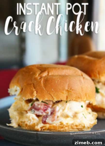 Instant Pot Crack Chicken Recipe