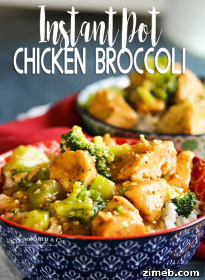 Best Instant Pot Chicken and Broccoli
