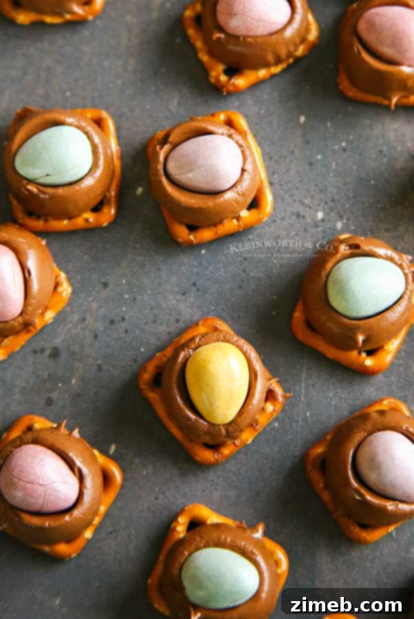 Gooey Rolo Pretzel Delights 8 15 Minute Rolo Pretzel Bites - Quick and easy treat