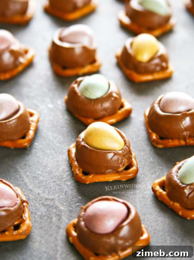 Gooey Rolo Pretzel Delights 10 3 Ingredient Cadbury Rolo Pretzel Bites - So easy and delicious