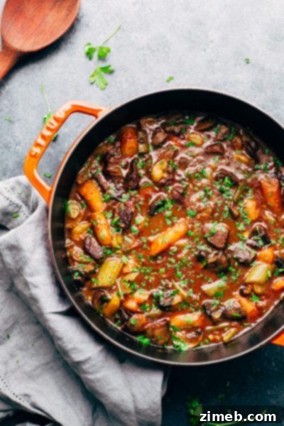 Life Changing Instant Pot Beef Stew – A hearty and rich beef stew packed with vegetables and tender beef, a true comfort food masterpiece.