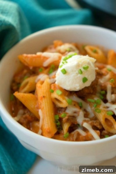 Pressure Cooker Lasagna Casserole – All the delicious layers of lasagna deconstructed into a quick and easy casserole, cooked in the Instant Pot.