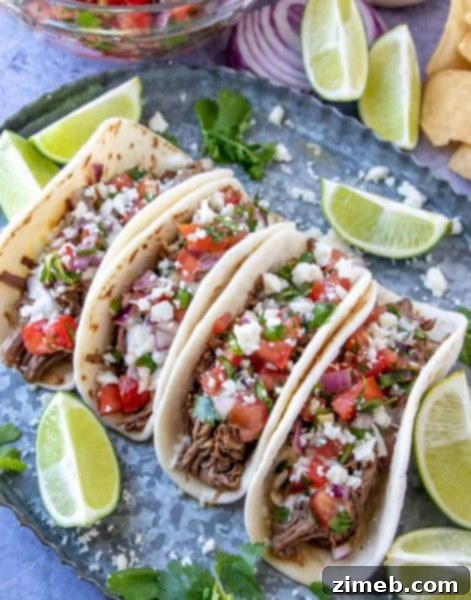 Easy Instant Pot Street Tacos – Flavorful beef prepared quickly for delicious and authentic street tacos.