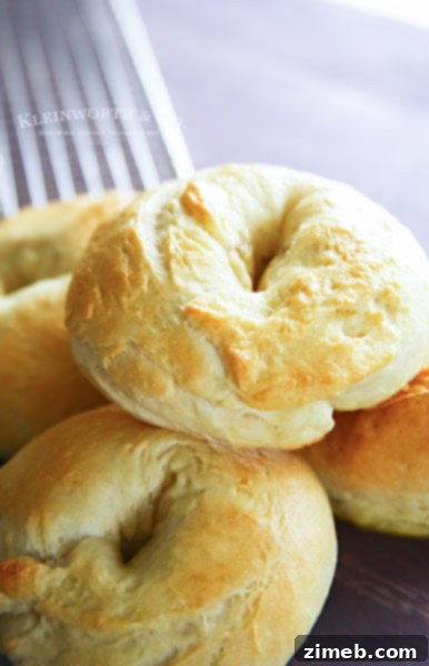 Three-Ingredient Pretzel Perfection 18 Homemade bagels with Greek yogurt, a healthy twist