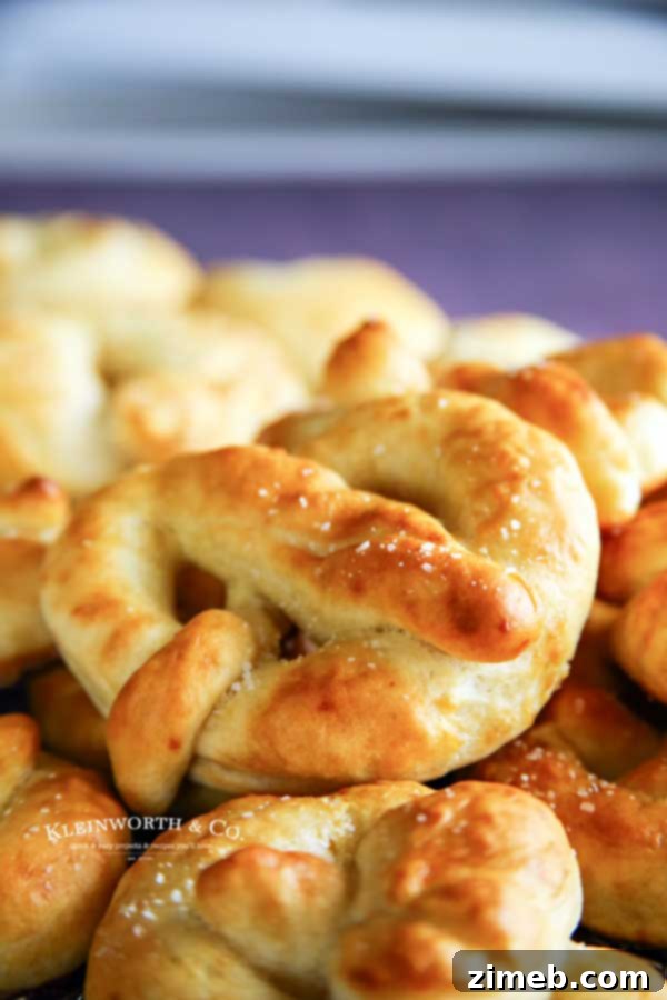 Three-Ingredient Pretzel Perfection 3 3-Ingredient Soft Pretzels with Greek yogurt in the background