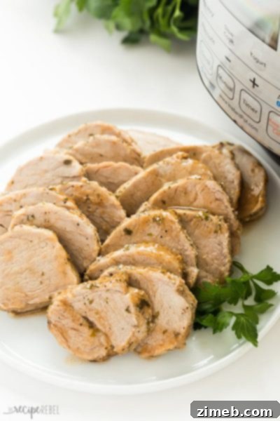 Unlock Delicious Instant Pot Pork 14 Instant Pot Pork Tenderloin with Garlic Herb Rub