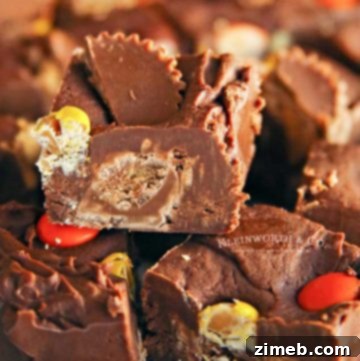 Peanut butter - Easy Microwave Reese's Fudge