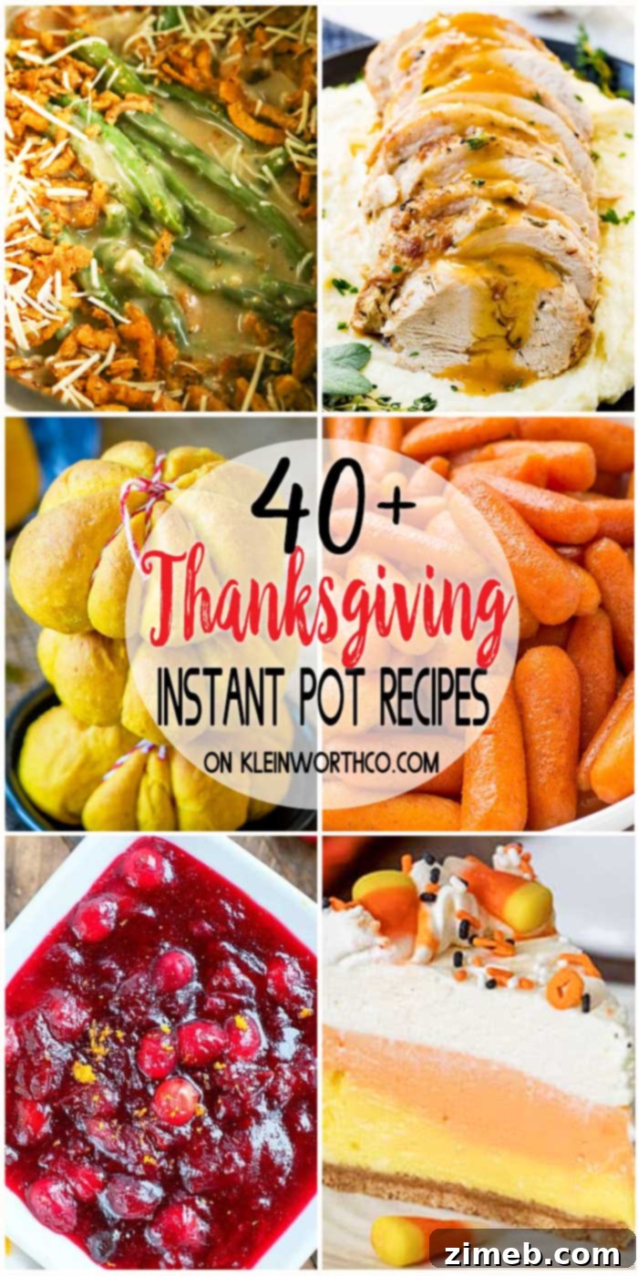 Stress-Free Thanksgiving: Pressure Cooker Feasts 2 Instant Pot Thanksgiving Recipes Banner