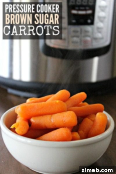 Stress-Free Thanksgiving: Pressure Cooker Feasts 14 Brown Sugar Carrots